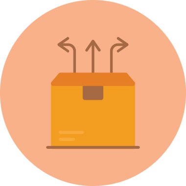 Alışveriş poşeti simgesi, vektör illüstrasyonu