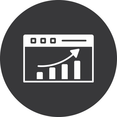 seo modern simgesinin vektör illüstrasyonu