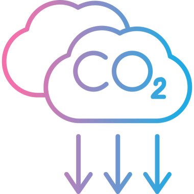 karbondioksit karbondioksit simgesi