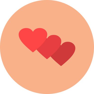 Aşk kalp aşk ikonu - ana hatlarıyla