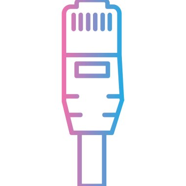 saç fırçası simgesi, modern tasarım basit vektör illüstrasyonu