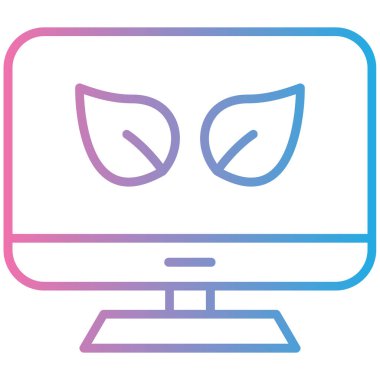 Modern simgenin vektör illüstrasyonu