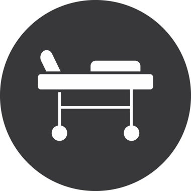 Hastane simgesinin vektör illüstrasyonu