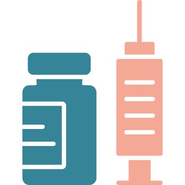 Modern tıp ikonunun vektör illüstrasyonu