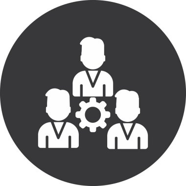 Takım simgesi, vektör illüstrasyonu