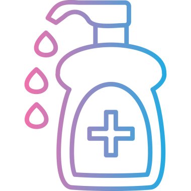 şişe sabun yıkama ikonu