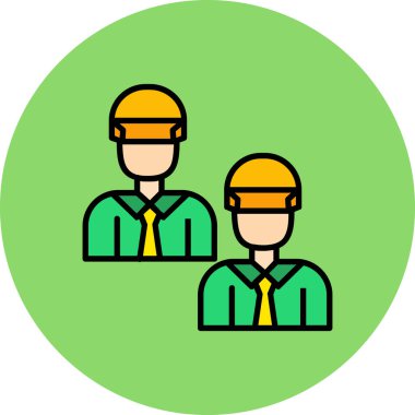 İnsan simgesinin vektör illüstrasyonu