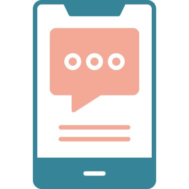 cep telefonu iletisi vektör illüstrasyonu