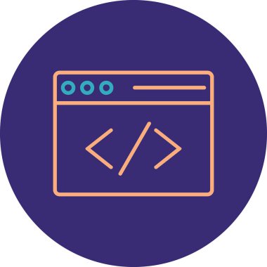 seo modern simgesinin vektör illüstrasyonu