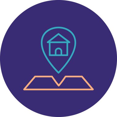 Vektör Ev simgesi illüstrasyonu