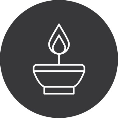 Mum. Web simgesi basit illüstrasyon