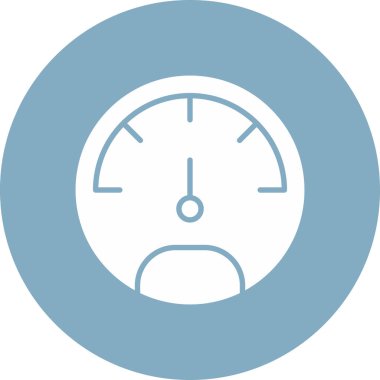 Hız göstergesi vektör simgesi düzenlenebilir