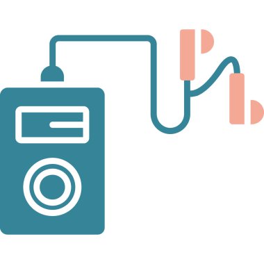 radyo simgesi vektör illüstrasyonu