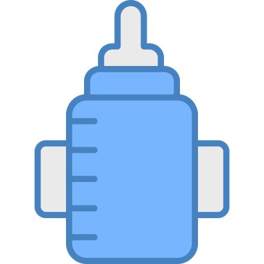 Şişe. Web simgesi basit illüstrasyon