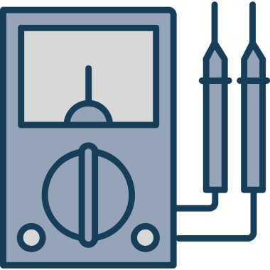 Modern radyo simgesinin vektör illüstrasyonu