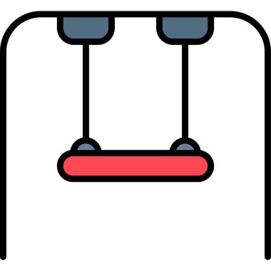 mobilya ikonu vektör illüstrasyonu