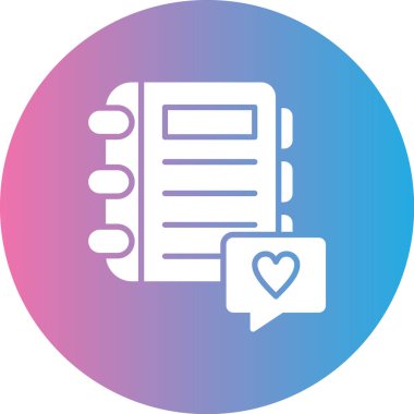 kalp web simgesi vektör illüstrasyonu