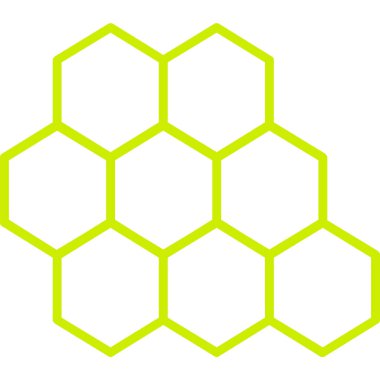 Soyut altıgen arkaplan. Geometrik bal peteği. vektör tasarımı.