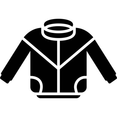 Ceket simge vektör çizim