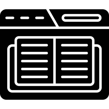 bilgisayar simgesi vektör illüstrasyonu