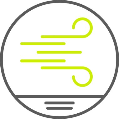 Modern bir simgenin vektör illüstrasyonu