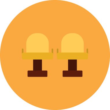 Yemek. Web simgesi vektör illüstrasyonu