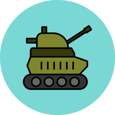 askeri simge vektör illüstrasyonu