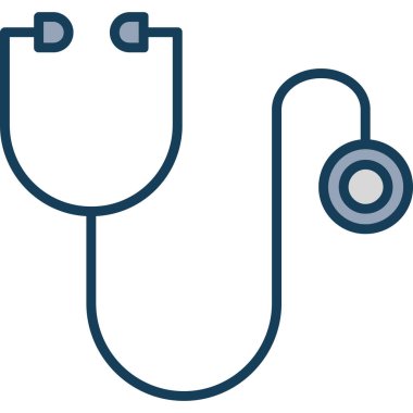 stetoskop vektör çizim tasarım