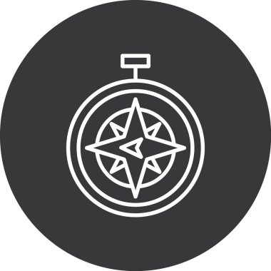 Pusula simgesi vektör resimlemesi