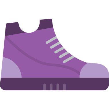 Kış patenleri, illüstrasyon, beyaz arkaplanda vektör