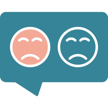 Konuşma baloncukları vektör illüstrasyon tasarımı