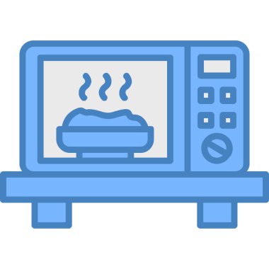 Fırın simge vektör çizim