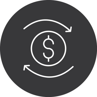 Vektör Doları simge tasarlamak