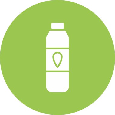 Şişe. Web simgesi basit tasarım