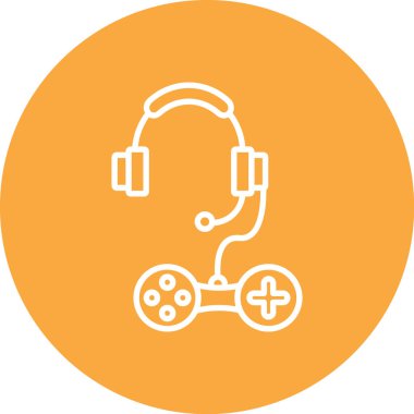 Modern b 'nin vektör illüstrasyonu oyun simgesinden yoksun