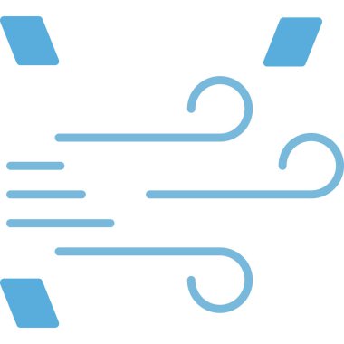 Tıbbi bir haçın mavi simgesinin vektör çizimi