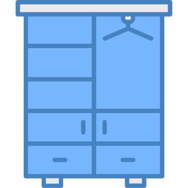 Kostüm simgesi modern vektör illüstrasyonu