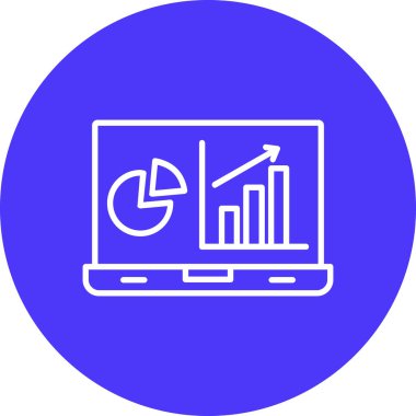 Vektör Analiz Simgesi illüstrasyonu