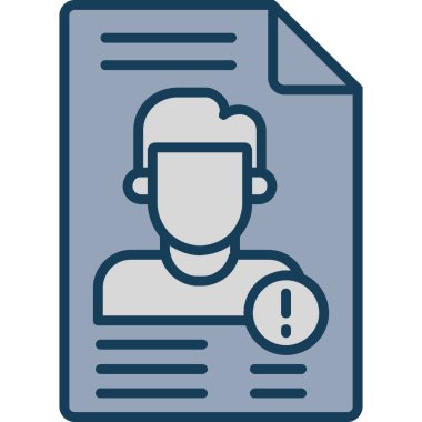 İş adamı ikonu. vektör illüstrasyonu