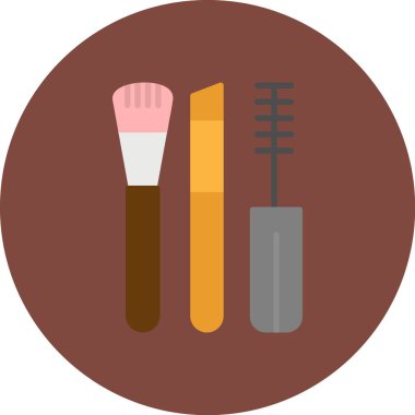 Boya fırçaları. Basit simge