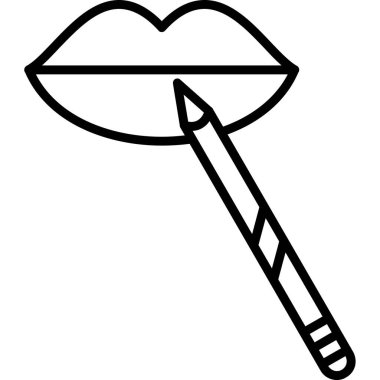 kürek simgesi vektör illüstrasyonu