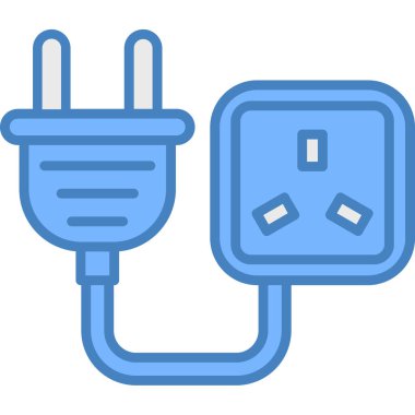 Dolgu simgesi vektör illüstrasyonu