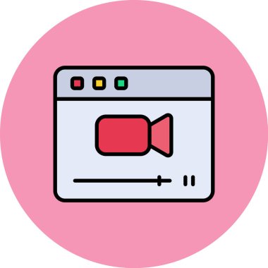 seo modern simgesinin vektör illüstrasyonu