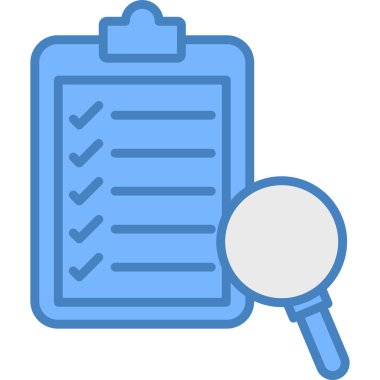 Belge. Web simgesi basit illüstrasyon