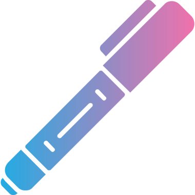 Kalem simgesi. vektör illüstrasyonu