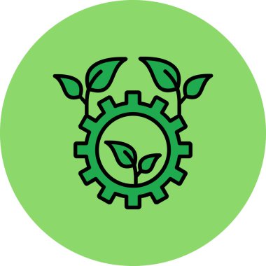 vektör dişli simgesi