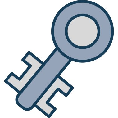 anahtar kilit simgesi