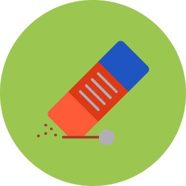 Kriket sopası ikonu. vektör düzlüğü