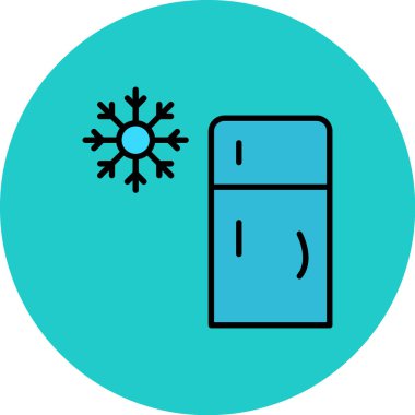 Bir noel ağacı simgesinin vektör illüstrasyonu