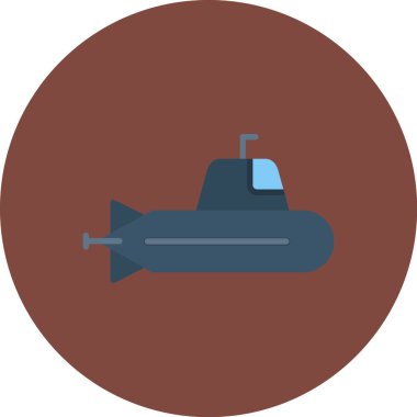 denizaltı ağ simgesi vektörü